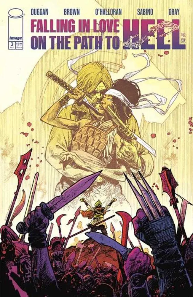 Tomber amoureux sur le chemin de l'enfer #3 Couverture A Garry Brown