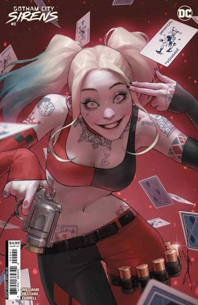 Gotham City Sirens #2 (sur 4) Couverture C Jeehyung Lee Variante de papier cartonné