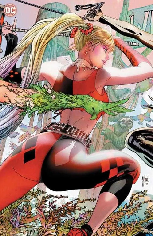 Gotham City Sirens #2 (sur 4) Couverture E Guillem March Variante brillante prismatique