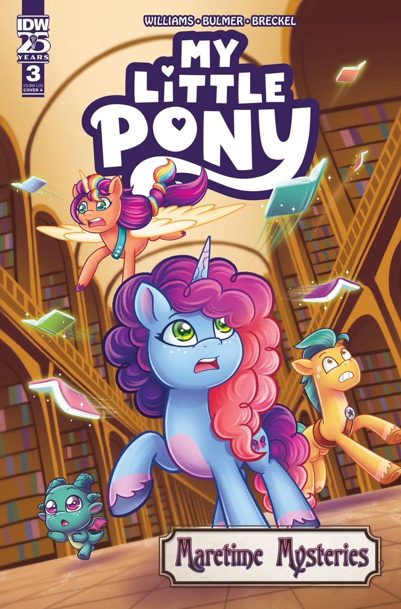 My Little Pony : Maretime Mysteries #3 Couverture A (Étourneau)