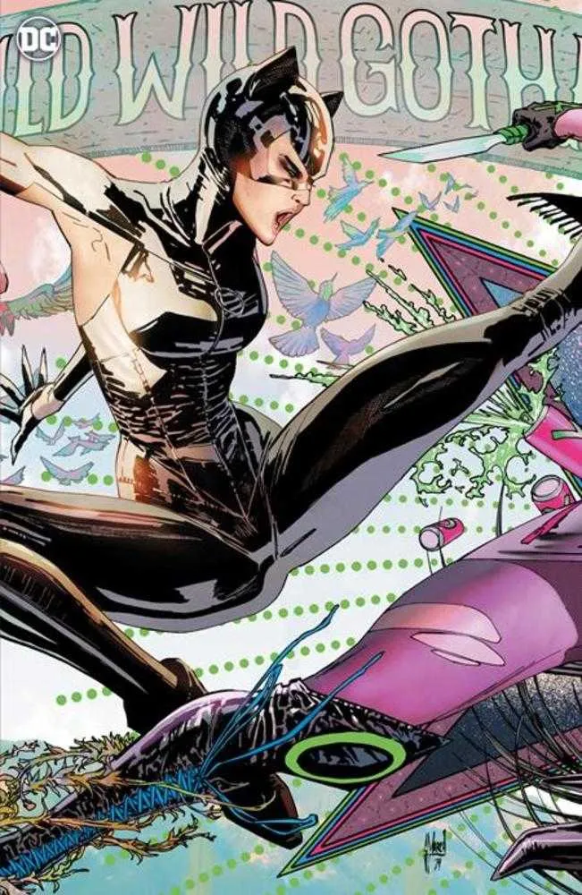 Gotham City Sirens #3 (sur 4) Couverture E Guillem March Variante brillante prismatique