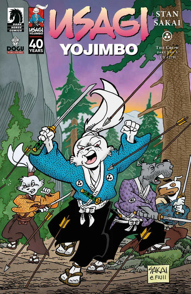 Usagi Yojimbo Crow #5 Couverture A Sakai