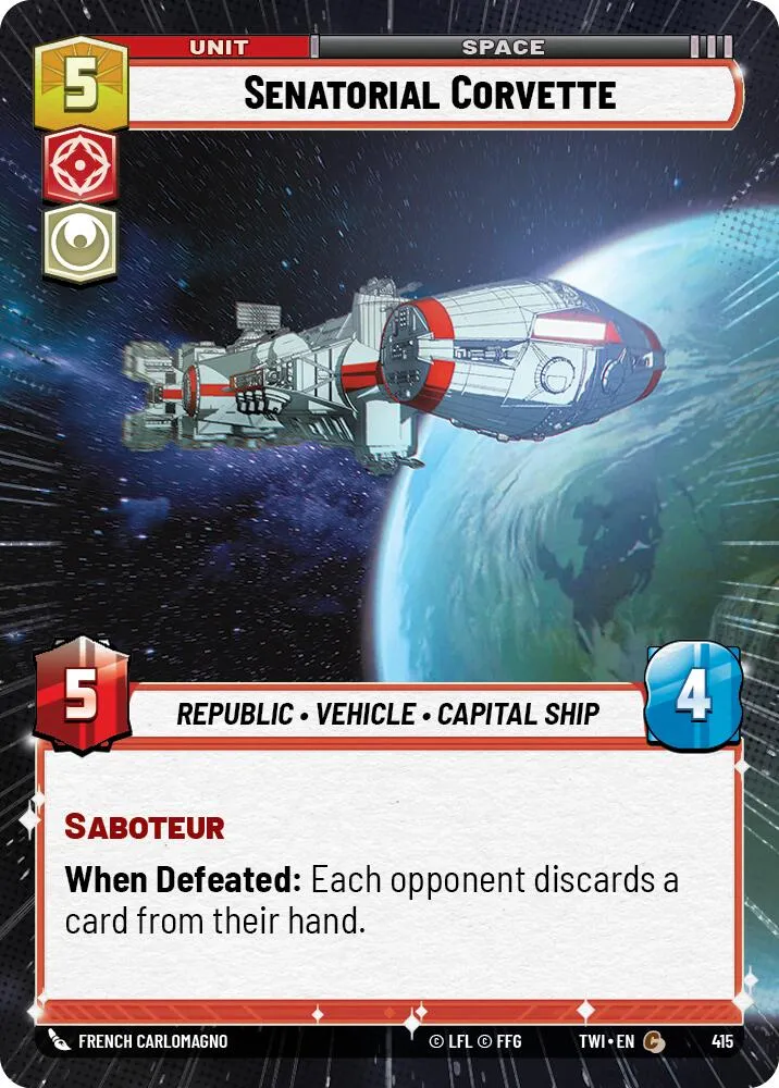 Corvette sénatoriale (Hyperespace) (415) [Crépuscule de la République]