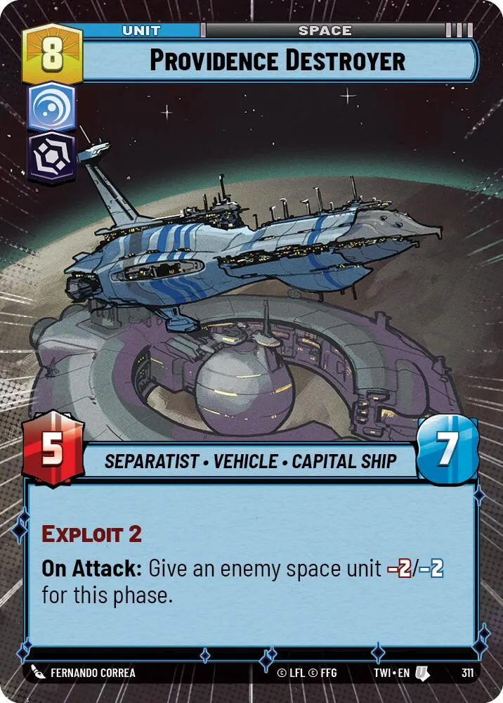 Providence Destroyer (Hyperespace) (311) [Le Crépuscule de la République]