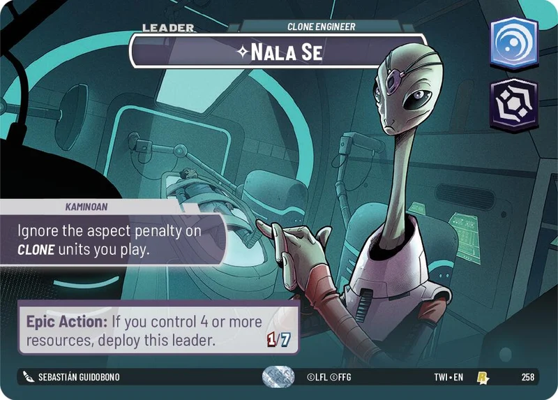 Nala Se - Ingénieur clone (Vitrine) (258) [Le Crépuscule de la République]