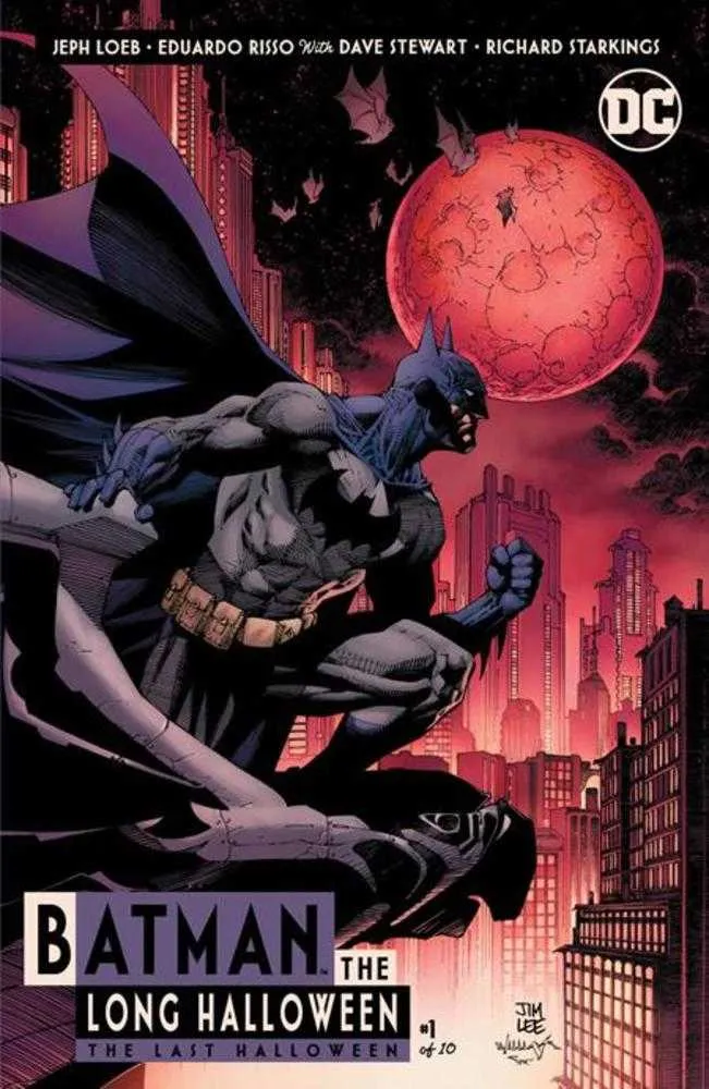 Batman : Le Long Halloween, Le Dernier Halloween #1 (sur 10), Couverture C, variante Jim Lee