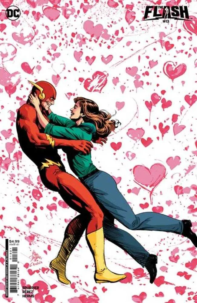 Flash #13 Couverture C Mike Deodato Jr Variante sur papier cartonné