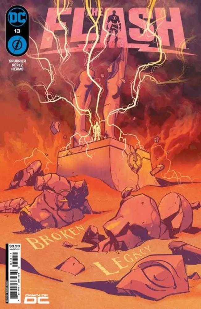 Couverture de Flash n°13 A par Ramon Perez