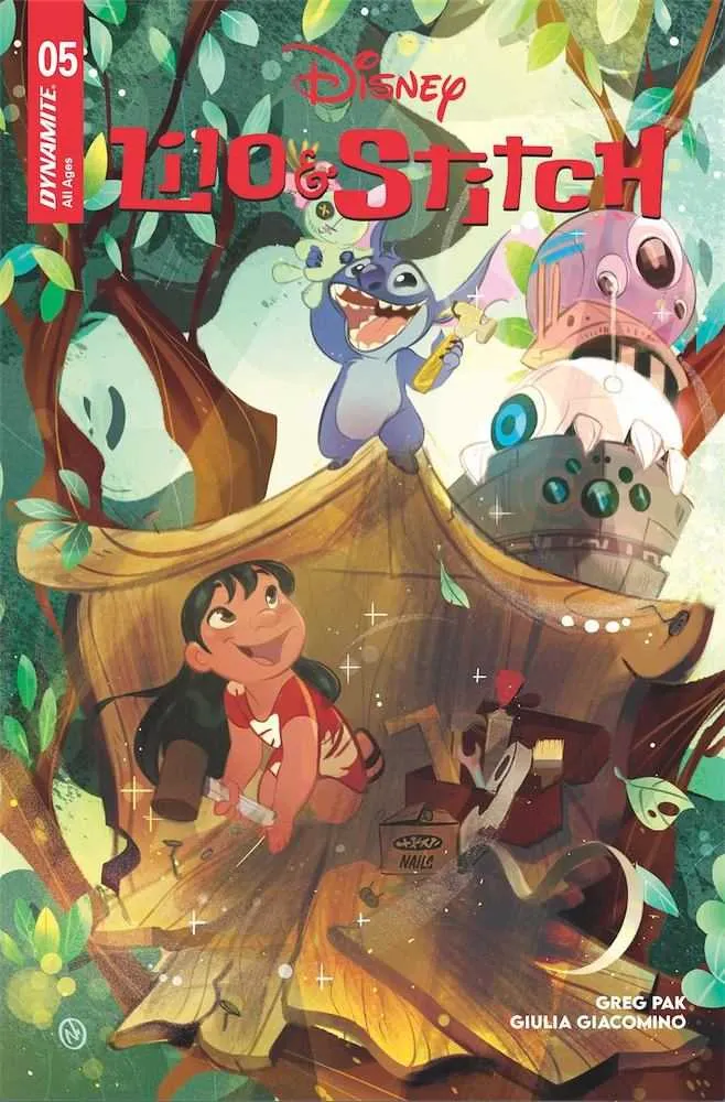 Lilo & Stitch #5 couvrent un Baldari