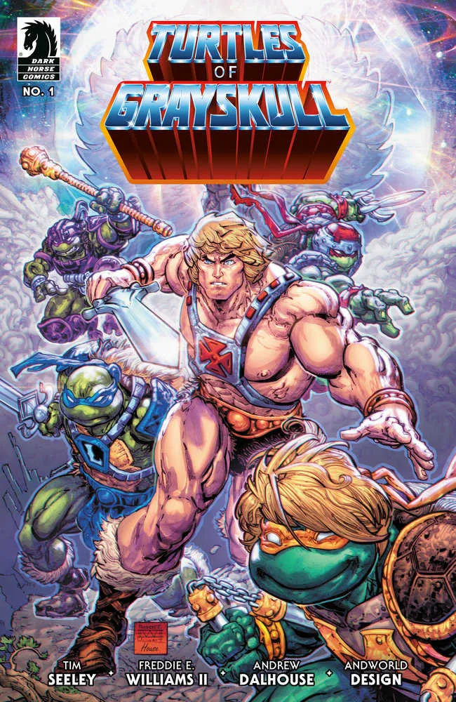 Les Maîtres de l'Univers/Tortues Ninja : Les Tortues de Grayskull #1 (Couverture A) (Freddie Williams II)
