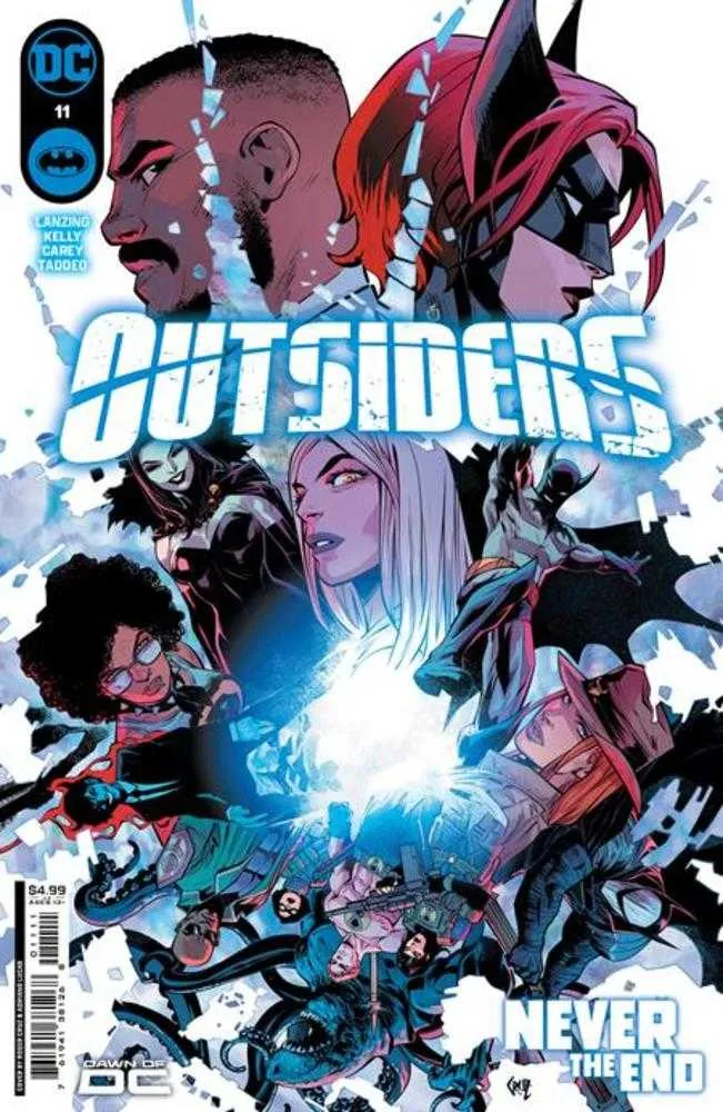 Outsiders n° 11 (sur 12), couverture A, Roger Cruz