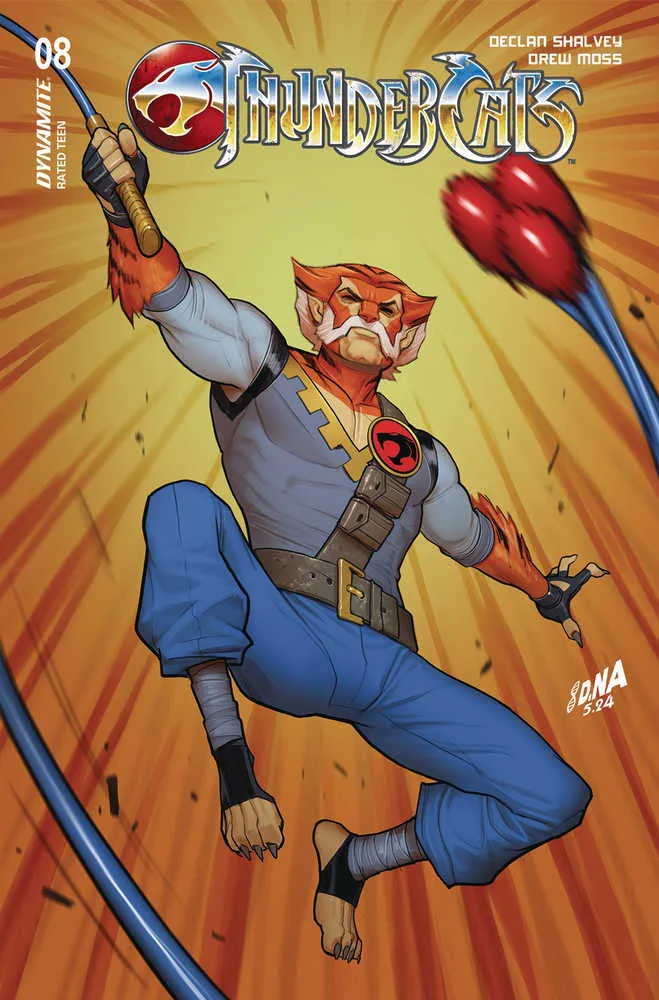 Thundercats #8 couvre un Nakayama
