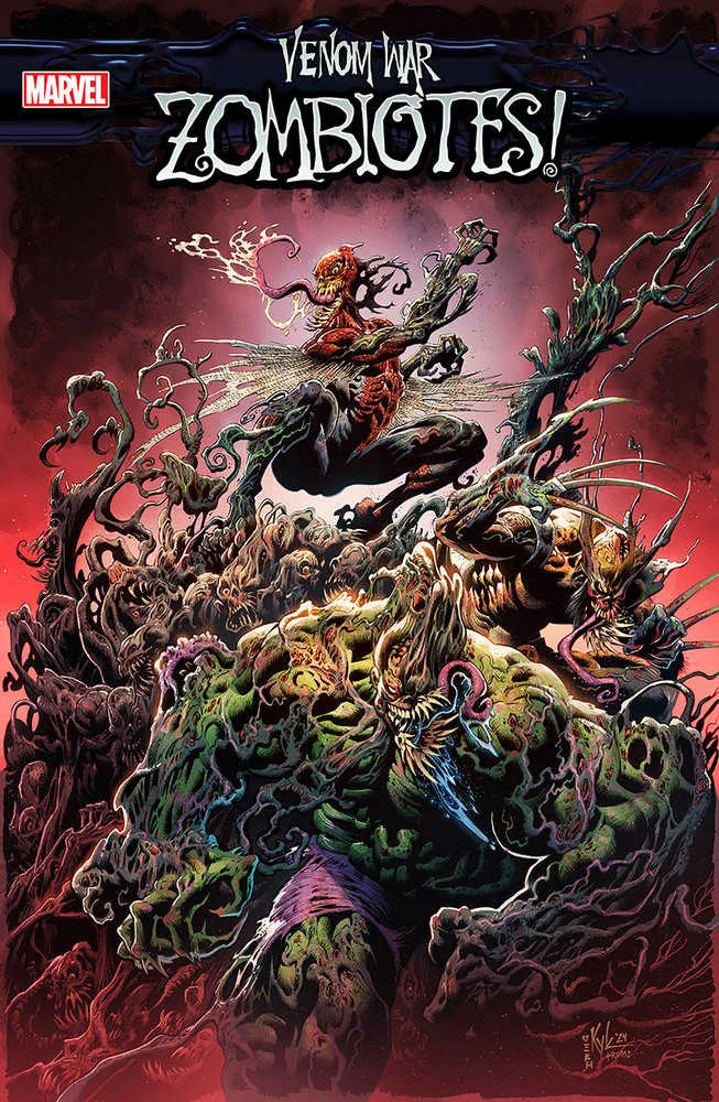 Venom War : Zombiotes #2, variante de Kyle Hotz [Vw]