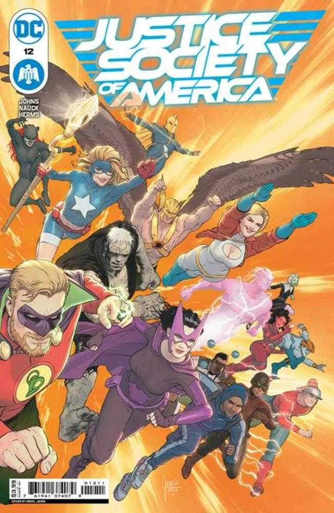 Justice Society Of America #12 (sur 12) Couverture de Mikel Janin