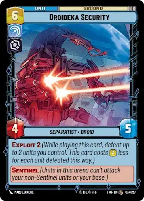 Droideka Security (037/257) [Le Crépuscule de la République]