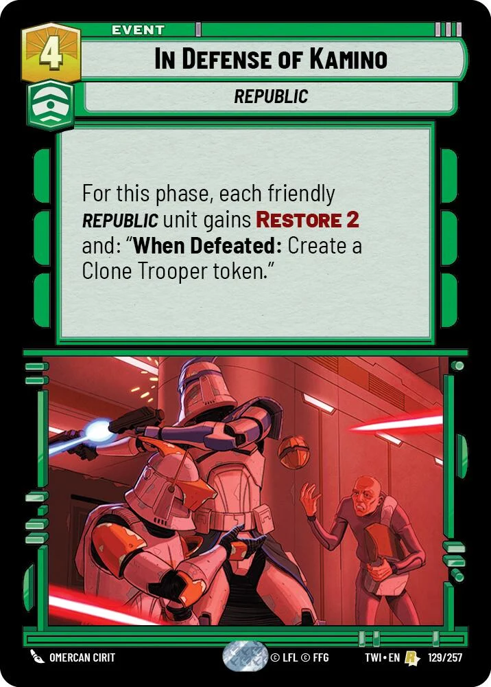 À la défense de Kamino (129/257) [Le Crépuscule de la République]