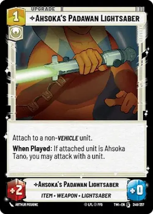 Sabre laser de la Padawan d'Ahsoka (248/257) [Twilight of the Republic]