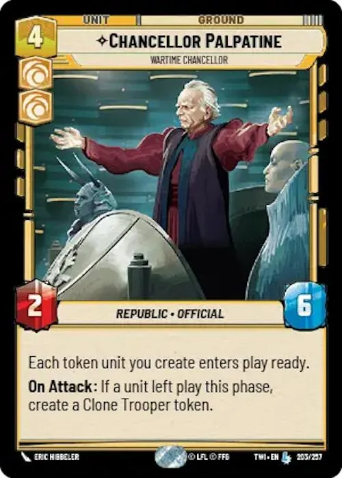 Chancelier Palpatine - Chancelier en temps de guerre (203/257) [Le Crépuscule de la République]