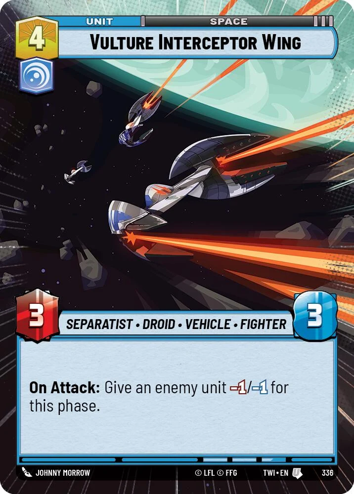 Aile d'interception Vautour (Hyperespace) (336) [Crépuscule de la République]
