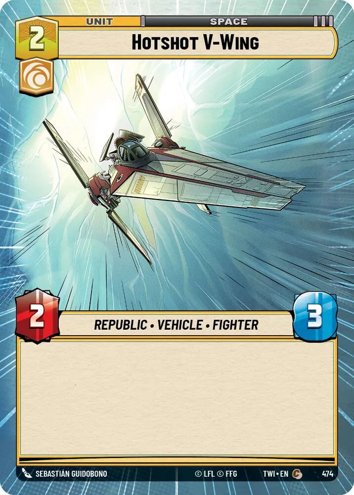 Hotshot V-Wing (Hyperespace) (474) [Crépuscule de la République]