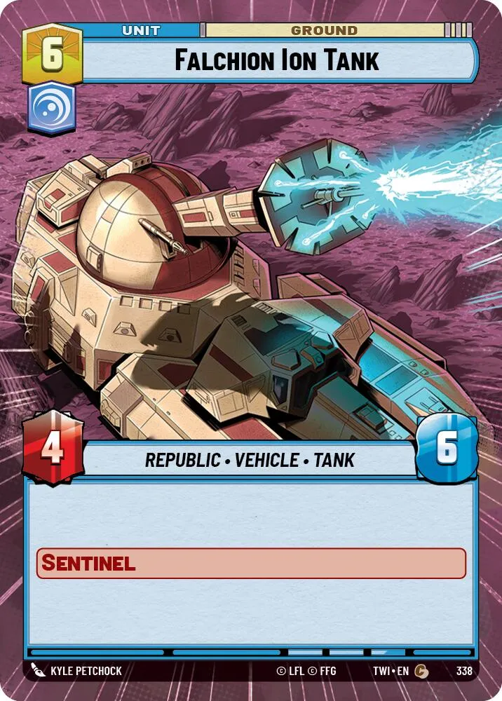 Réservoir ionique Falchion (Hyperespace) (338) [Twilight of the Republic]