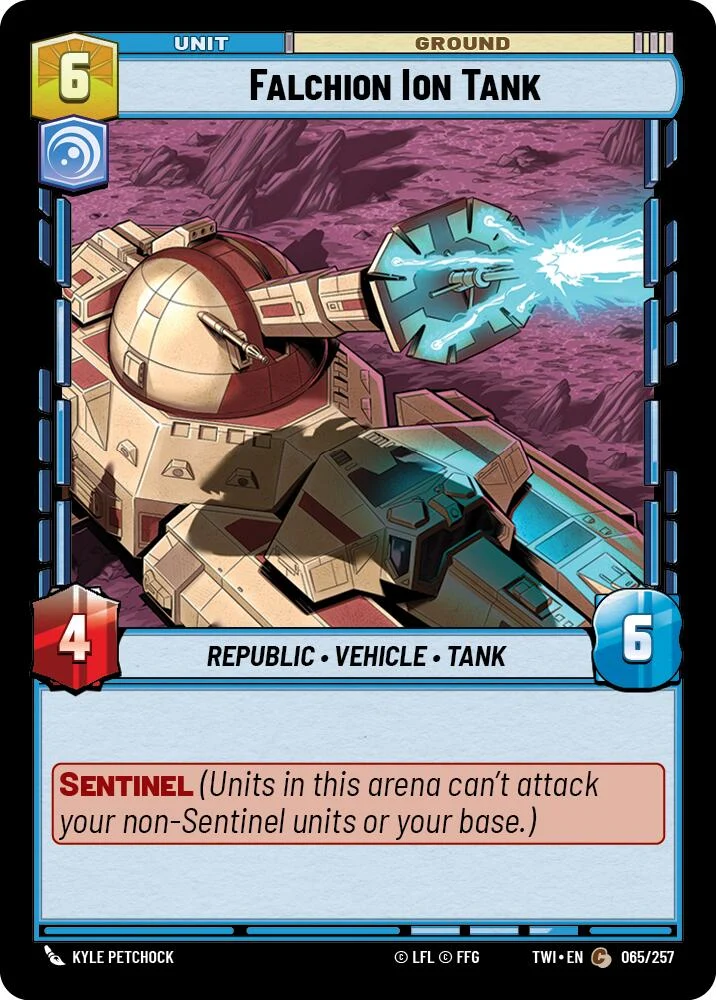 Réservoir ionique Falchion (065/257) [Twilight of the Republic]