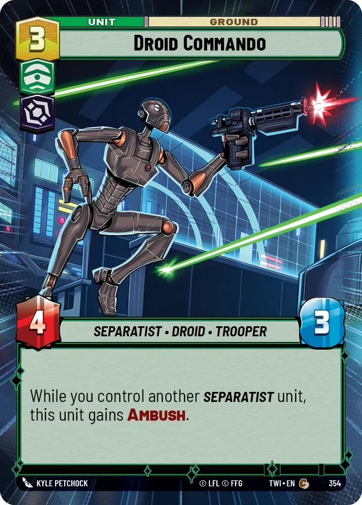 Droid Commando (Hyperespace) (354) [Le Crépuscule de la République]