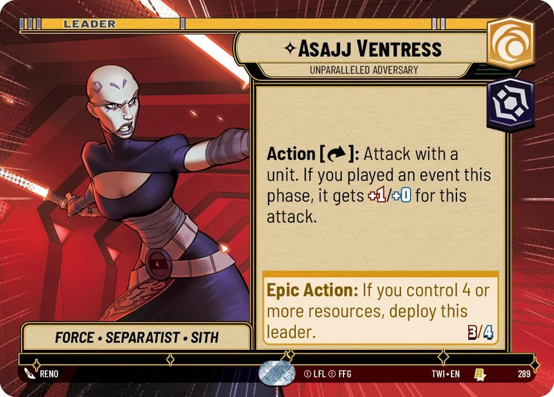 Asajj Ventress - Adversaire sans précédent (Hyperespace) (289) [Crépuscule de la République]