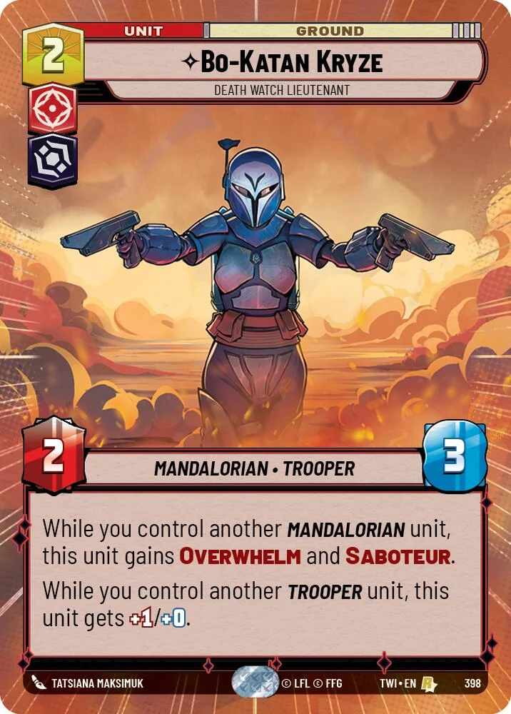 Bo-Katan Kryze - Lieutenant de la Death Watch (Hyperespace) (398) [Le Crépuscule de la République]