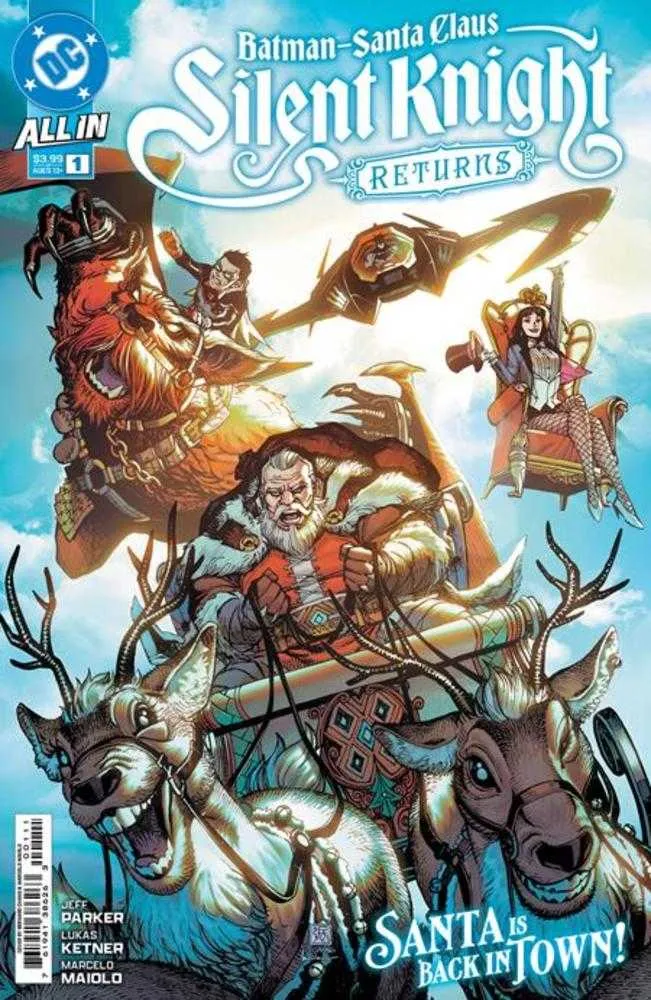 Batman Santa Claus Silent Knight Returns #1 (sur 5) Couverture A Bernard Chang