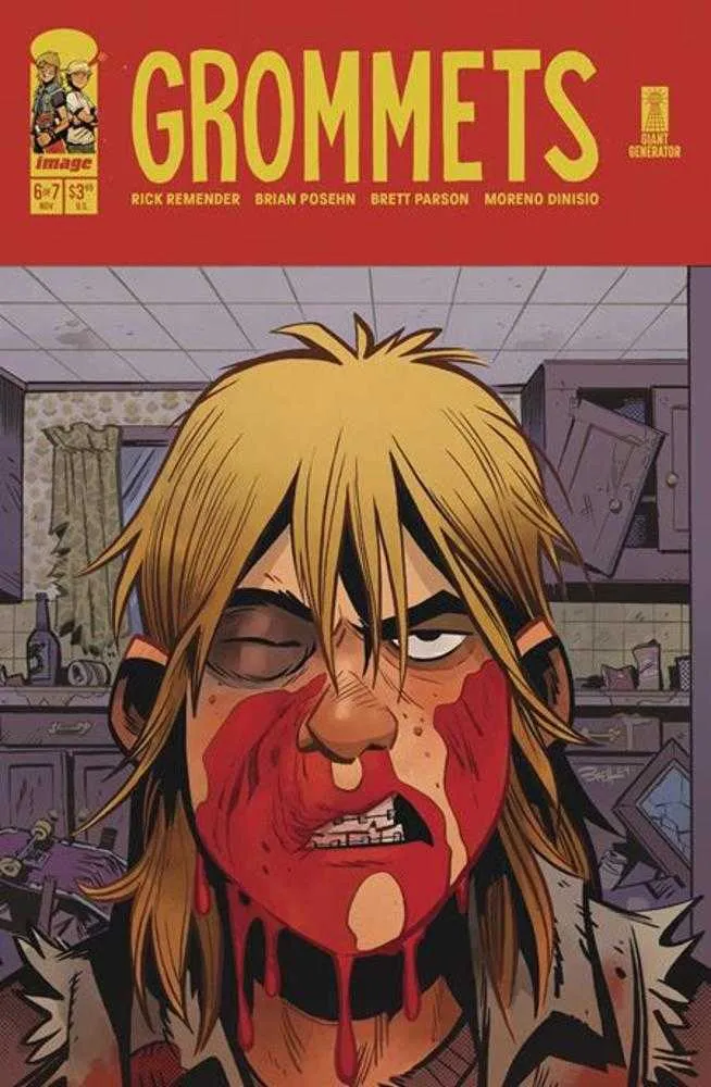 Grommets n° 6 (sur 7) Couverture A Brett Parson