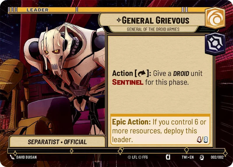Général Grievous - Général des armées de droïdes (Hyperespace) (002/002) [Judge Promos]