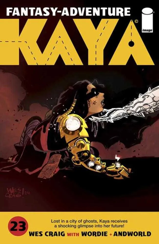 Kaya #23 Couvre Un Wes Craig