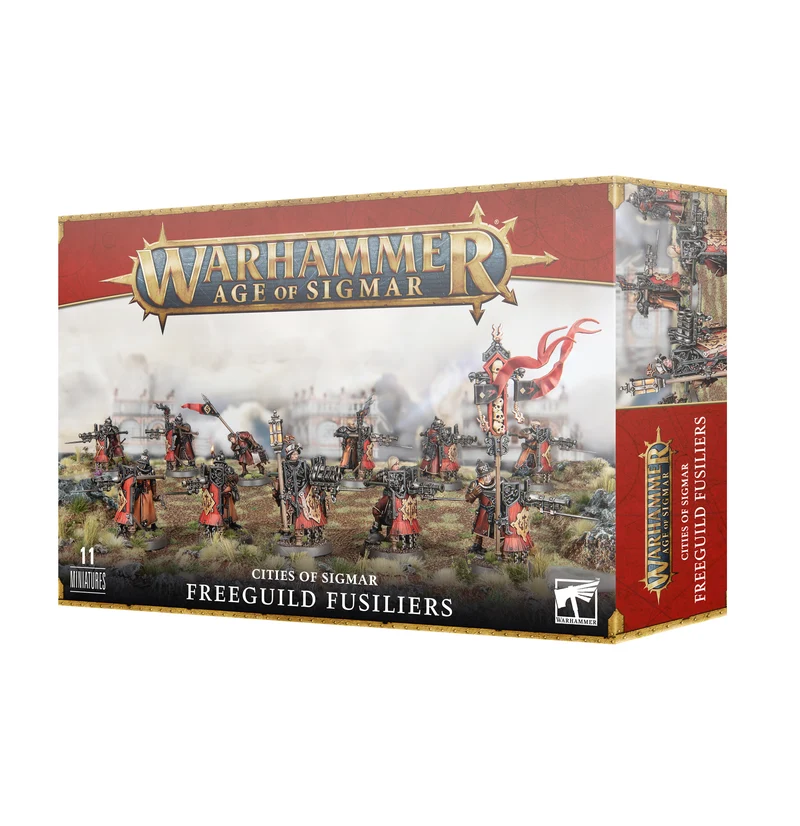 AOS : CITÉS DE SIGMAR : FUSILIERS DE LA GUILDE LIBRE