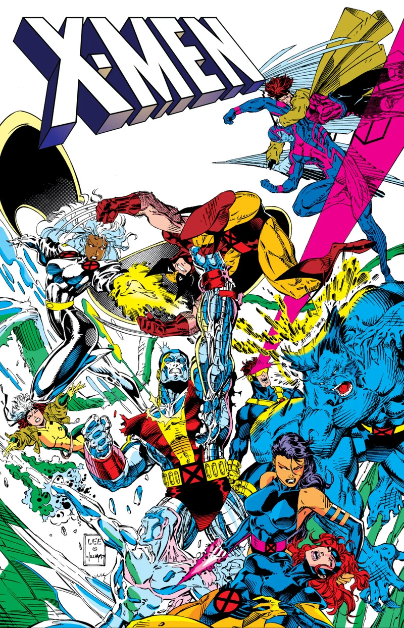 X-Men : Blue & Gold - Variante Omnibus de Mutant Genesis [Marché direct uniquement]