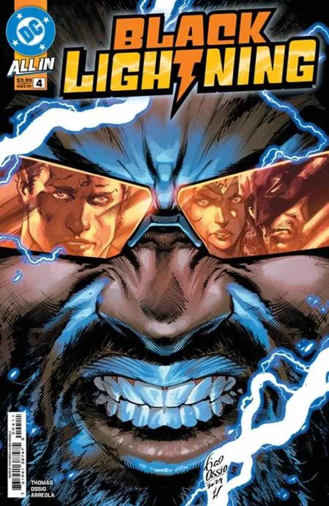 Black Lightning #4 Couverture A Fico Ossio