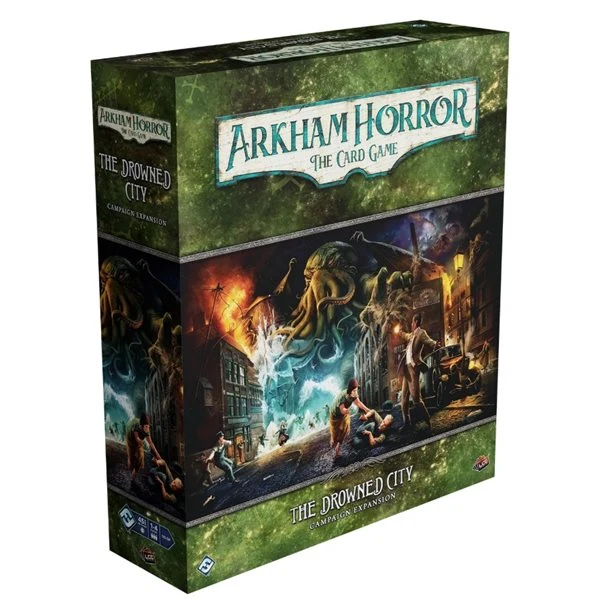 Arkham Horror LCG : Extension de campagne La Cité engloutie
