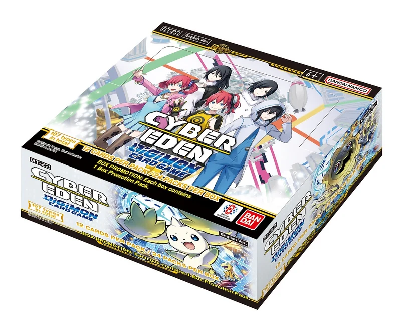 BOÎTE DE RÉCOMPENSE DIGIMON : CYBER EDEN BT22