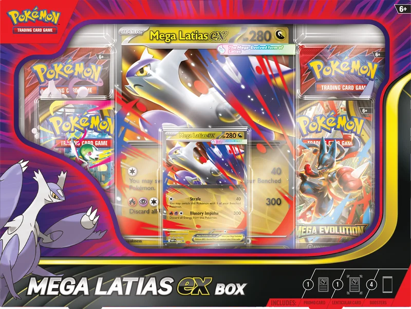 JCC POKEMON : BOÎTE MÉGA LATIAS EX