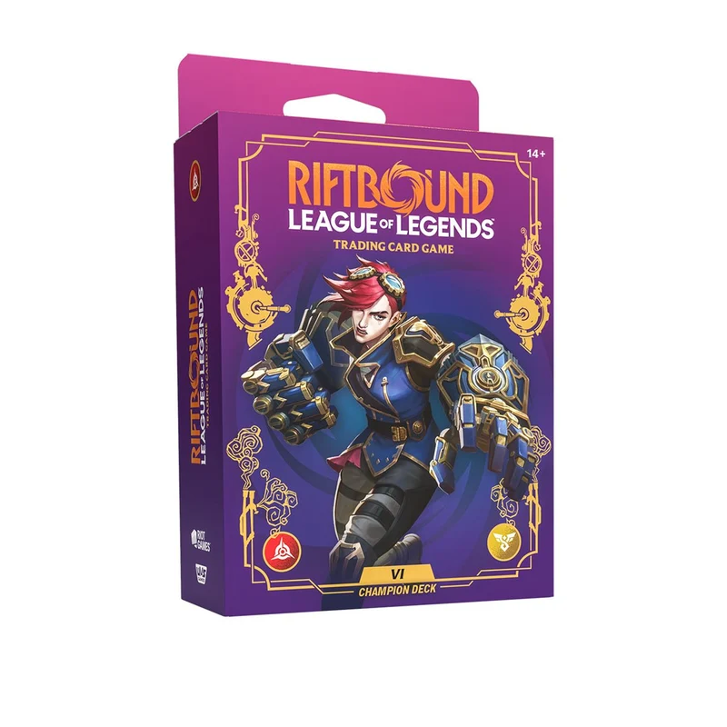 RIFTBOUND : JCC LEAGUE OF LEGENDS - DECK DU CHAMPION DÉCHAÎNÉ