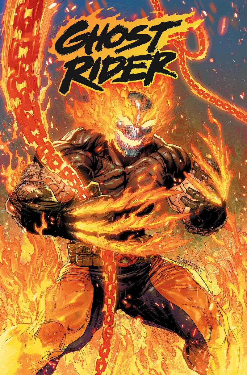 Ghost Rider par Benjamin Percy Omnibus Couverture de Ryan Stegman [Vente directe uniquement]