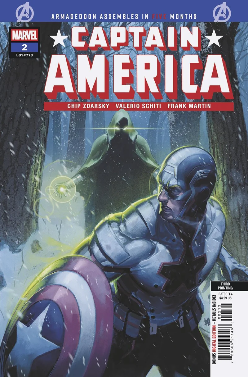Captain America #2 Ben Harvey 3e tirage 28/01/2026