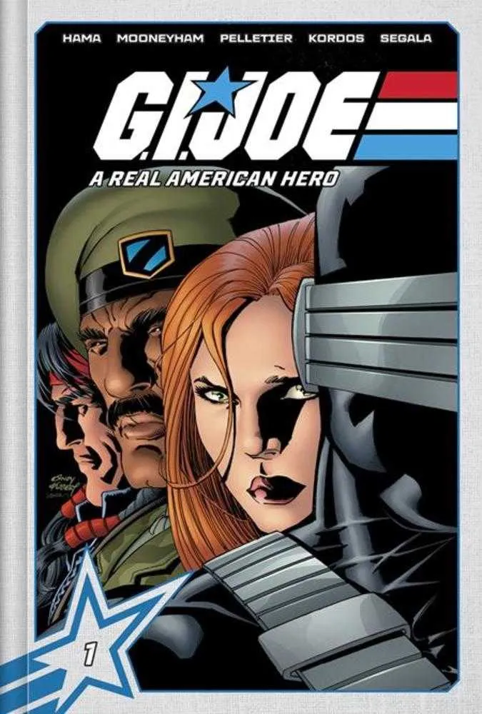 GI Joe, un vrai héros américain, édition de luxe reliée, livre 01, couverture d'Andy Kubert