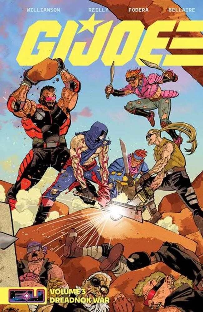 GI Joe TPB Volume 03, édition limitée exclusive Direct Market, variante Tom Reilly