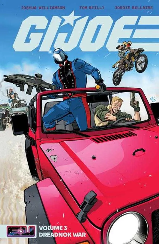 GI Joe TPB Volume 03 Couverture de Tom Reilly
