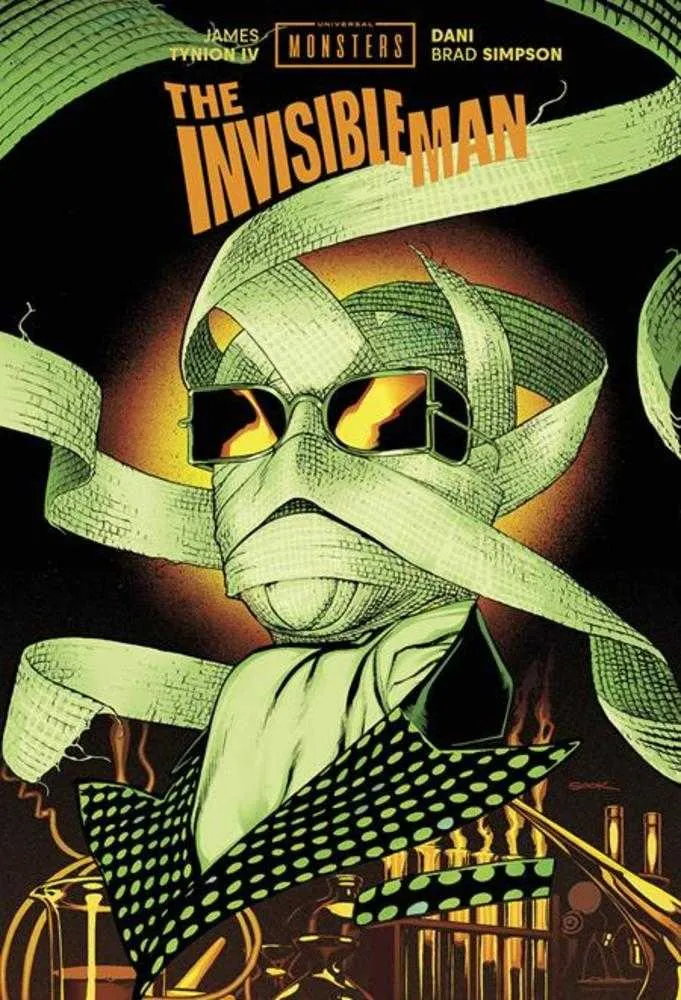 Universal Monsters L'Homme invisible Édition reliée Exclusivité Direct Market Variante Ryan Sook