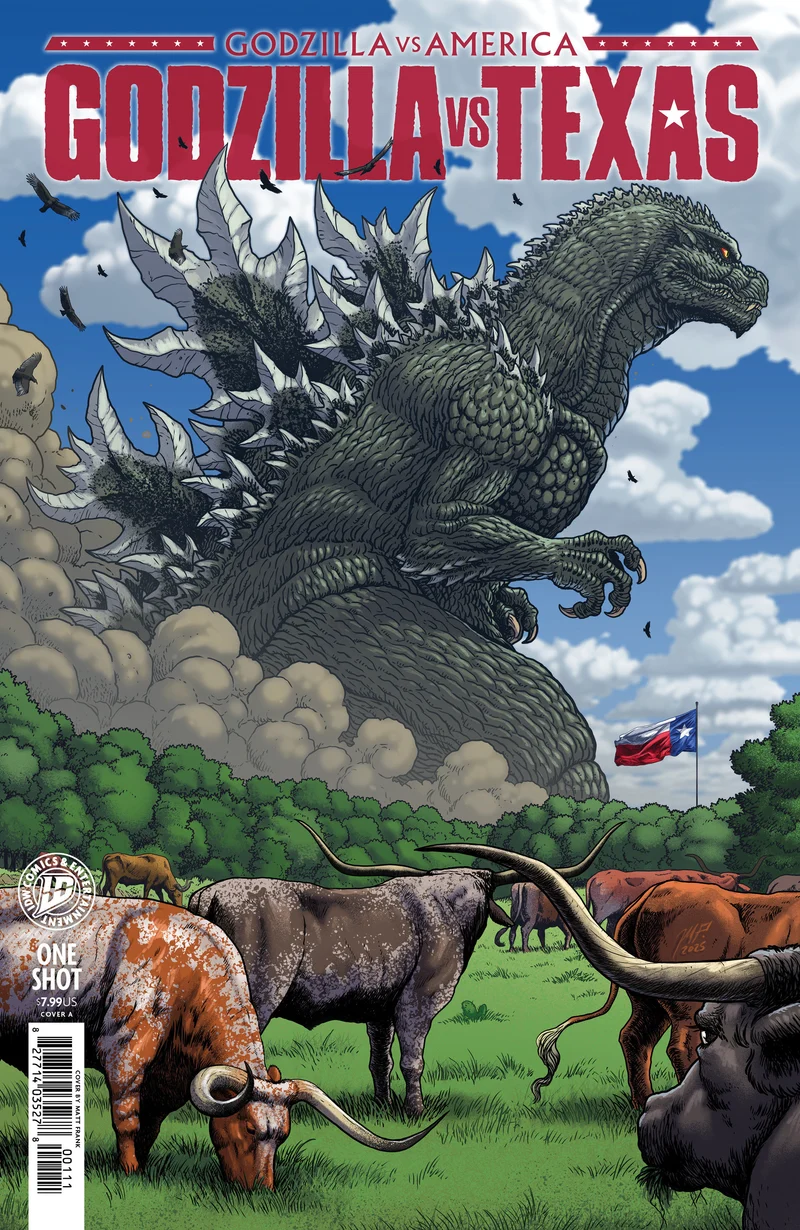 Godzilla contre l'Amérique : Texas IDW A Frank 13/05/2026
