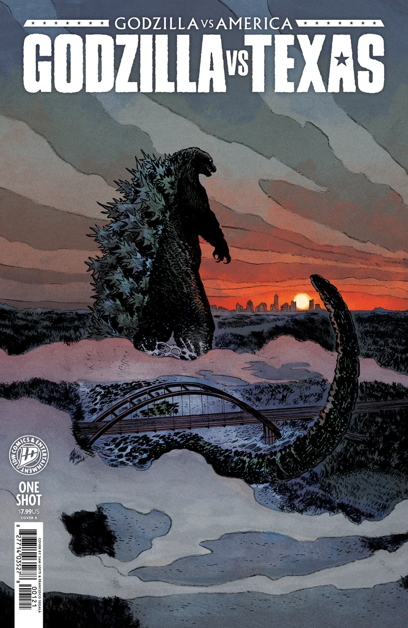 Godzilla contre l'Amérique : Texas IDW B Lotfi 13/05/2026