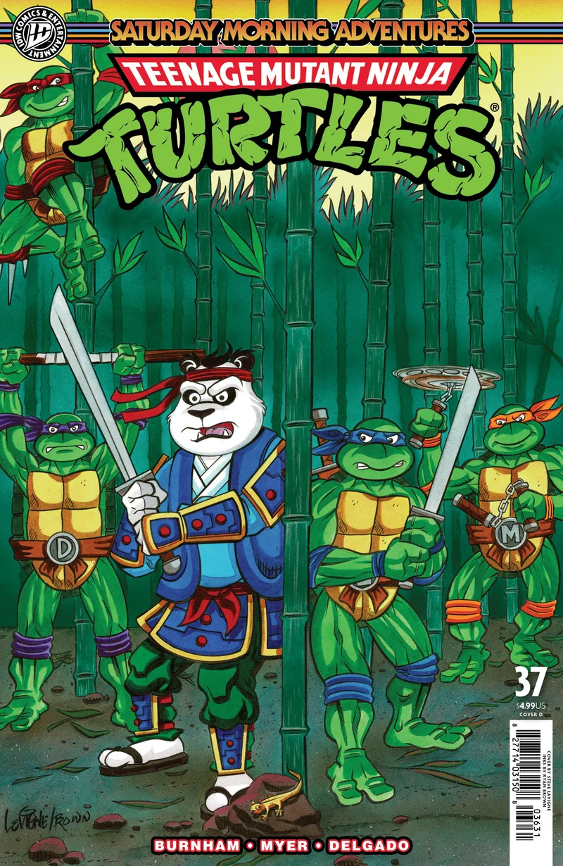Tortues Ninja : Aventures du samedi matin #37 IDW D Foil Lavigne 27/05/2026