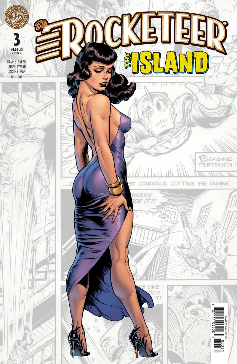 The Rocketeer : L'Île #3 IDW B Stevens 27/05/2026